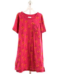 HANNA ANDERSSON  PINK   PRINTED DESIGN KNIT DRESS