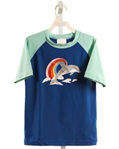 HANNA ANDERSSON  BLUE   PRINTED DESIGN RASH GUARD