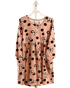 HANNA ANDERSSON PINK FLORAL KNIT DRESS