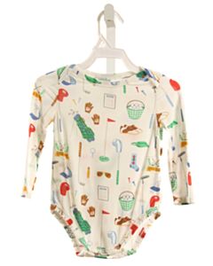 ANGEL DEAR CREAM PRINTED DESIGN KNIT LS SHIRT