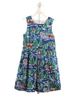 CPC  BLUE   PRINTED DESIGN DRESS