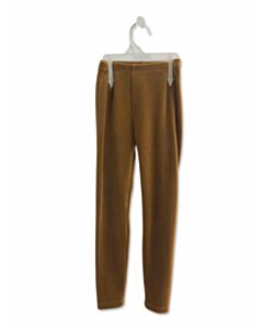 TEA BROWN VELOUR LEGGINGS