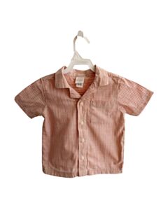 HANNA ANDERSSON PINK STRIPED SHIRT-SS