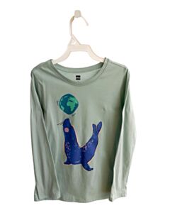TEA  GREEN    KNIT LS SHIRT