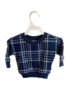 HANNA ANDERSSON BLUE PLAID PULLOVER