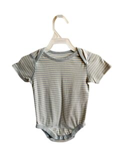HANNA ANDERSSON  BLUE  STRIPED  KNIT SS SHIRT