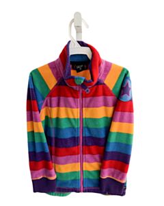 VILLERVALLA  MULTI-COLOR FLEECE STRIPED  OUTERWEAR