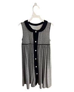 SWEET BAMBOO BLACK CHECK KNIT DRESS