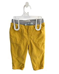 MINI BODEN YELLOW CORDUROY PANTS