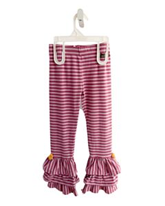 MATILDA JANE PINK STRIPED PANTS WITH RUFFLE