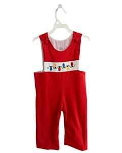 SMOCKED OR NOT RED SMOCKED LONGALL