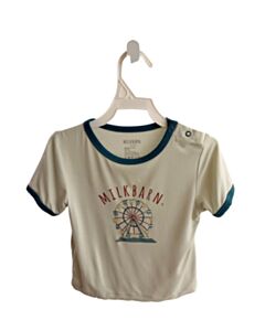 MILKBARN GREEN KNIT SS SHIRT