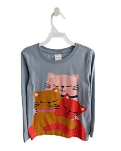 HANNA ANDERSSON  BLUE    KNIT LS SHIRT