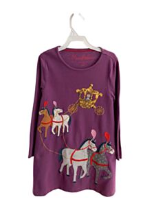 MINI BODEN  PURPLE    KNIT DRESS