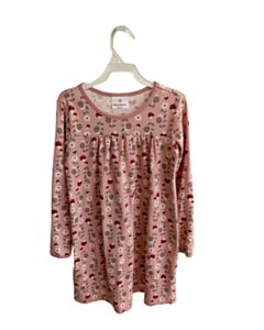 HANNA ANDERSSON PINK FLORAL KNIT DRESS