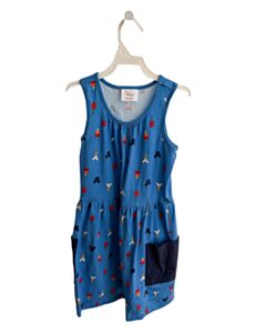 HANNA ANDERSSON BLUE KNIT DRESS