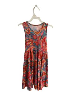 POSH PEANUT  PINK  FLORAL PRINTED DESIGN KNIT DRESS