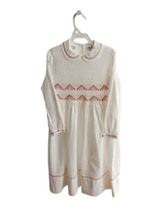 SARAH LOUISE  WHITE   SMOCKED PARTY DRESS