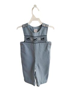 TALBOTS CHAMBRAY SMOCKED LONGALL