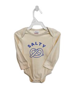 HANNA ANDERSSON  CREAM   PRINTED DESIGN KNIT LS SHIRT