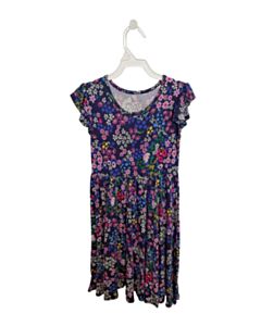 POSH PEANUT BLUE FLORAL KNIT DRESS