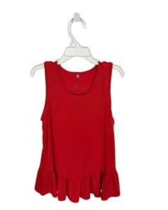 POSH PEANUT  RED    SLEEVELESS SHIRT
