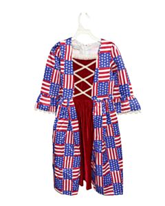 TRISH SCULLY  RED VELOUR   COSTUME