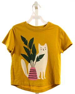 HANNA ANDERSSON  YELLOW  PRINTED DESIGN T-SHIRT