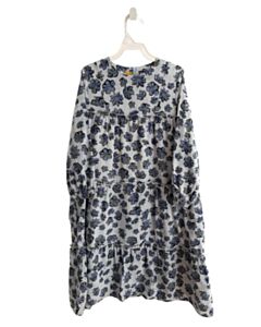 KIDICHIC BLUE FLORAL DRESS