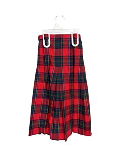 FLORENCE EISEMAN  RED  PLAID  SKIRT