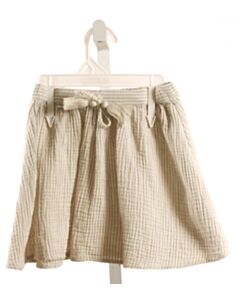 RYLEE & CRU  GREEN SEERSUCKER STRIPED  SKIRT