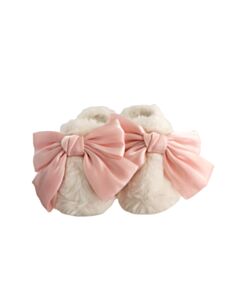 NO TAG WHITE SLIPPERS *SIZE EU 32-33 RUNS LIKE A SIZE 1 *EUC SIZE CHILD 1