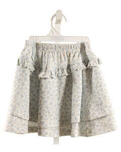 MABEL & HONEY  BLUE  FLORAL  SKIRT