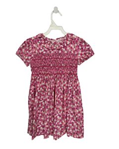 RACHEL RILEY  PINK  FLORAL SMOCKED DRESS