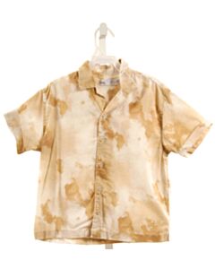 ZARA  BROWN  DRESS SHIRT