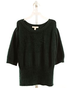 CHELSEA & VIOLET  FOREST GREEN  SWEATER