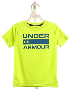 UNDER ARMOUR  BRIGHT YELLOW  T-SHIRT