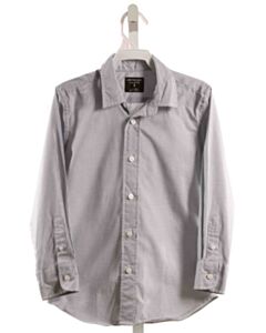 CREWCUTS  NAVY  WINDOWPANE  DRESS SHIRT