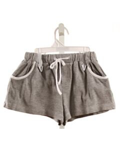 BELLA BLISS  GRAY KNIT  SHORTS