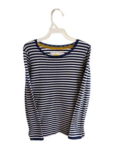 MINI BODEN  BLUE  STRIPED  KNIT LS SHIRT