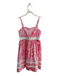 LILLY PULITZER PINK PRINTED DESIGN DRESS