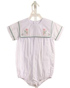 AURALUZ  WHITE   EMBROIDERED BUBBLE