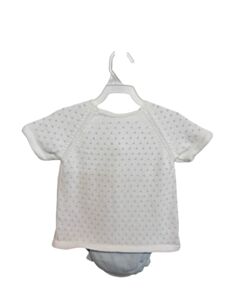 MI LUCERO  BLUE SWISS DOT   2-PIECE DRESSY OUTFIT