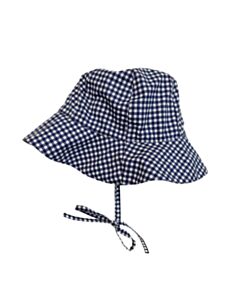 MINNOW  BLUE  GINGHAM  HAT