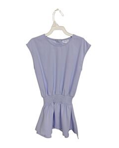 PLEAT.  BLUE    DRESS