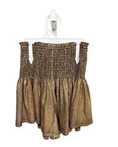 MOLLY BRACKEN GOLD SHORTS