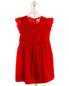 HATLEY  RED VELVET  PARTY DRESS