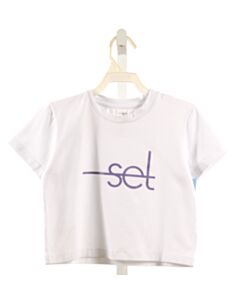 SET BY LULLABY SET  WHITE  T-SHIRT