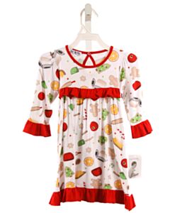 MAGNOLIA BABY  RED  PRINT  LOUNGEWEAR