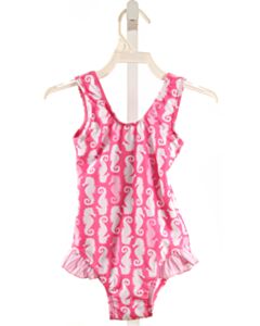 FLAP HAPPY  HOT PINK  1-PIECE SWIMSUIT